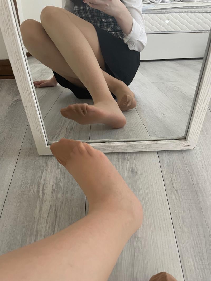 ◎26〜28日着用◎3日履き◎アツギ◎ベージュ