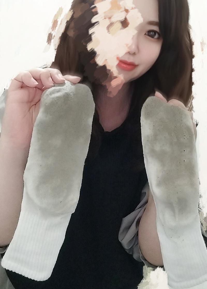 激クサ注意!!6日着用☆びっしょり汚れまくりの靴下