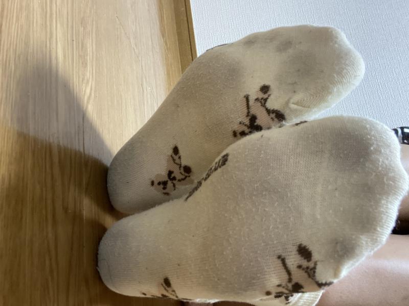 汗臭くまちゃんソックス