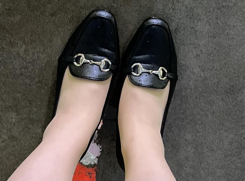 真夏☀️梅雨☔️も着用❣️納豆臭パンプス