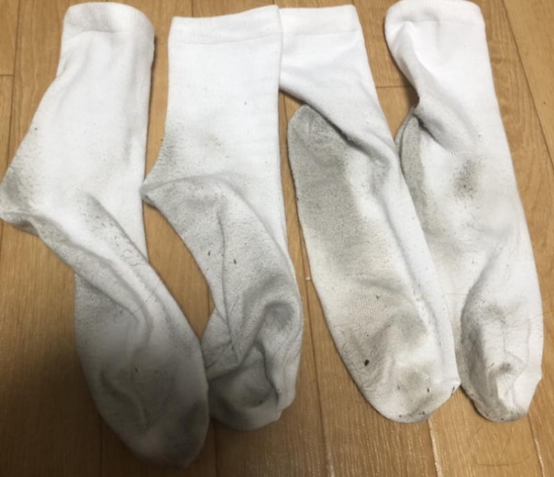 強烈な納豆臭が漂う!クサクサムレムレ納豆臭ソックス二枚セット