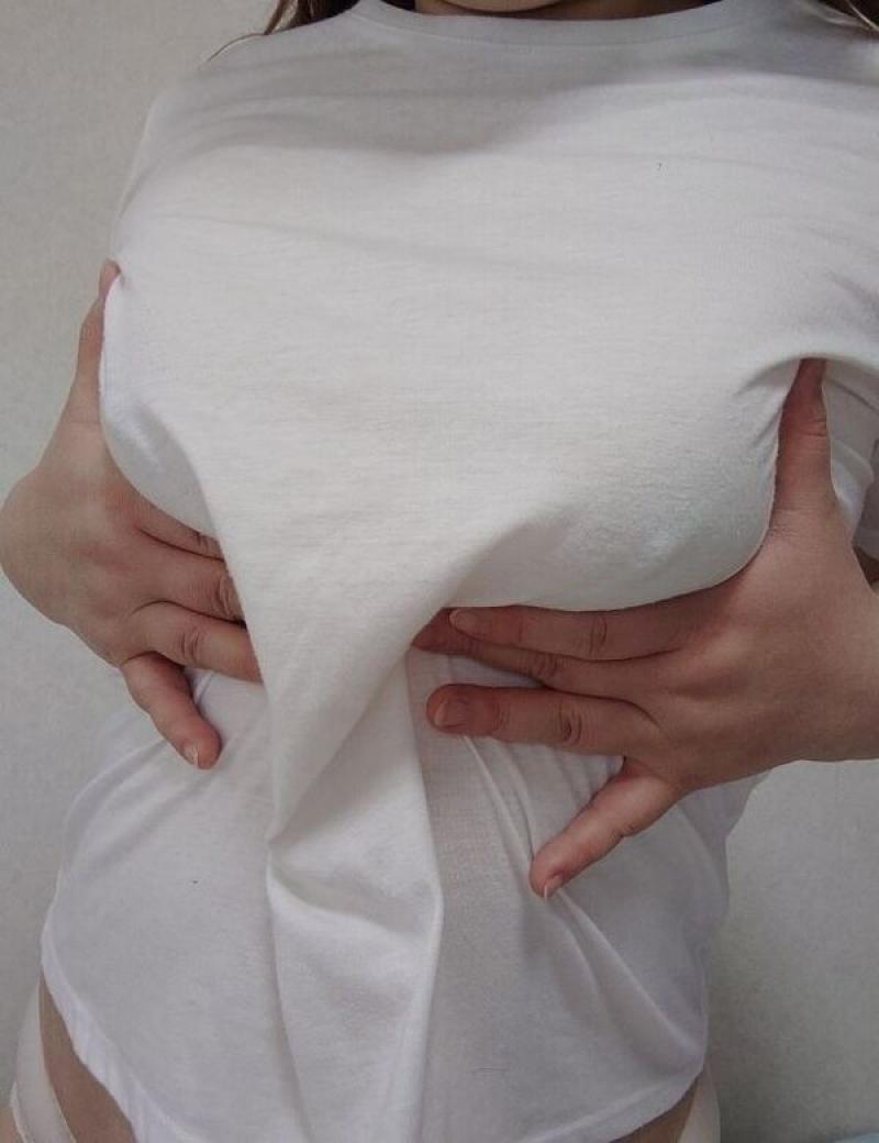 汗びっしょりTシャツ1枚