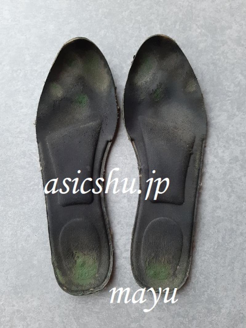 2年以上使っている中敷きに汗をしみこませてお届け