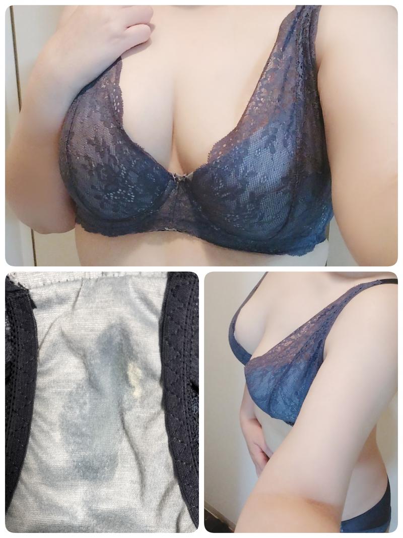 連続着用わきが臭しっかりめU字ブラ&汗蒸れすそが臭パンティ