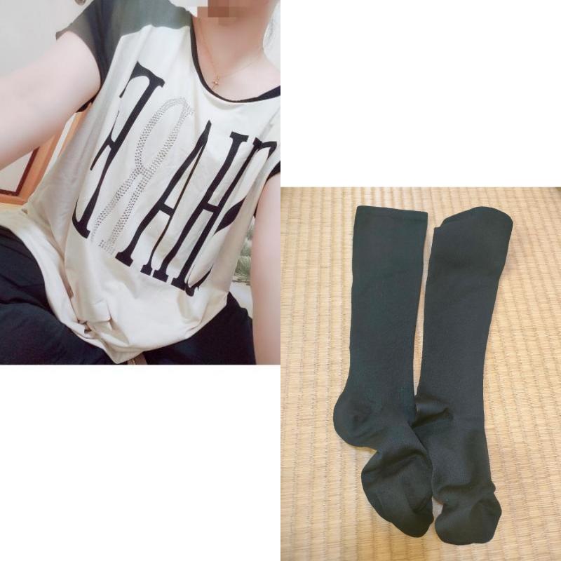 5日連続着用Tシャツ&5日連続着用ハイソックスセット♡