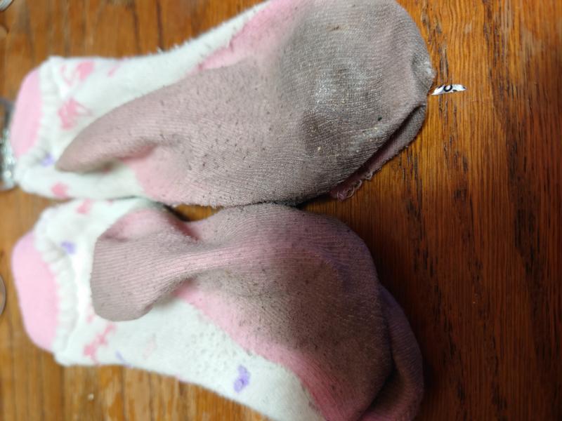 3年ＪＣの20cm穴あきボロボロ臭い脱ぎたて