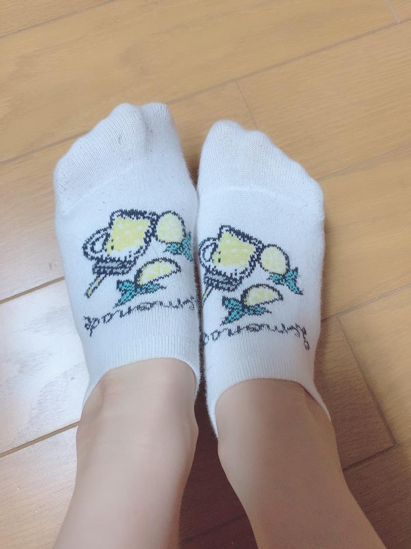 汗だくジム用靴下♡