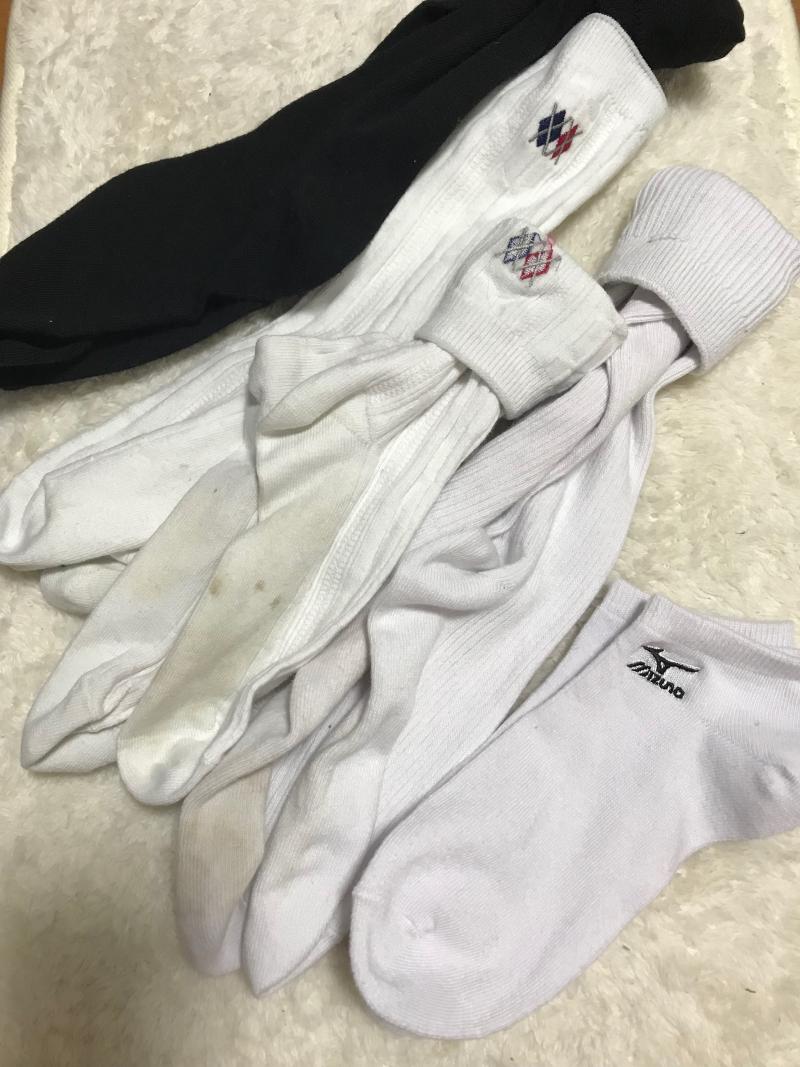 セール♡染み付きスクールソックス三足♡