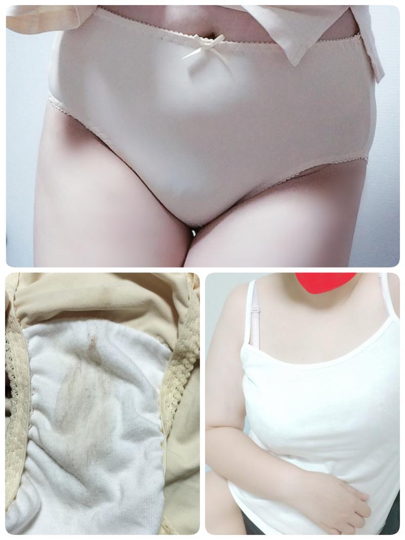 セットSALE☆わきが臭しっかりめキャミ＆濃厚おま◎こパンティ