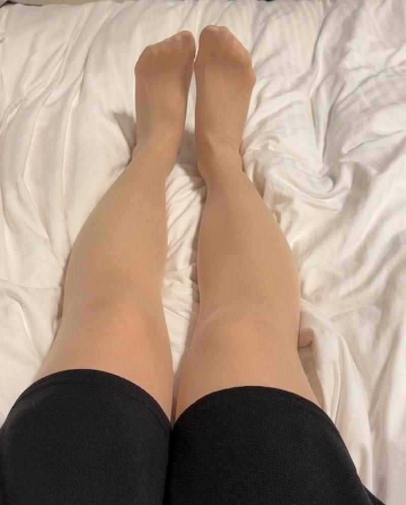 研修で履いたストッキング♡