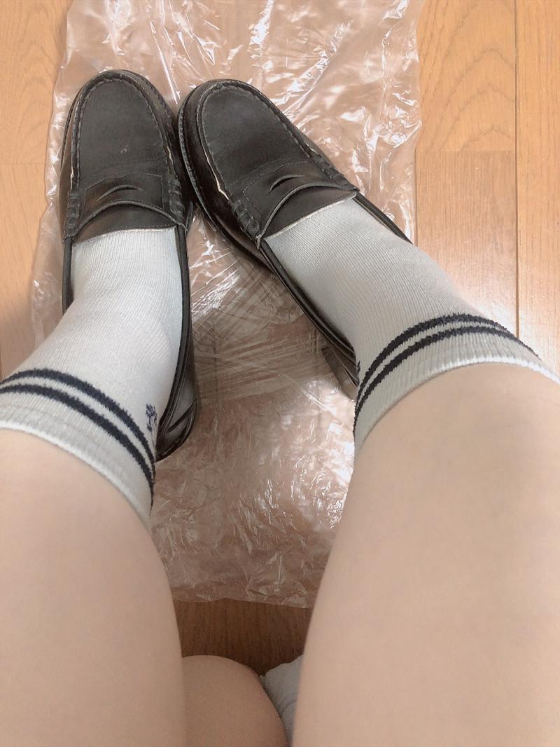 ラインイニシャルソックス♡加奈のK♡5日履き♡