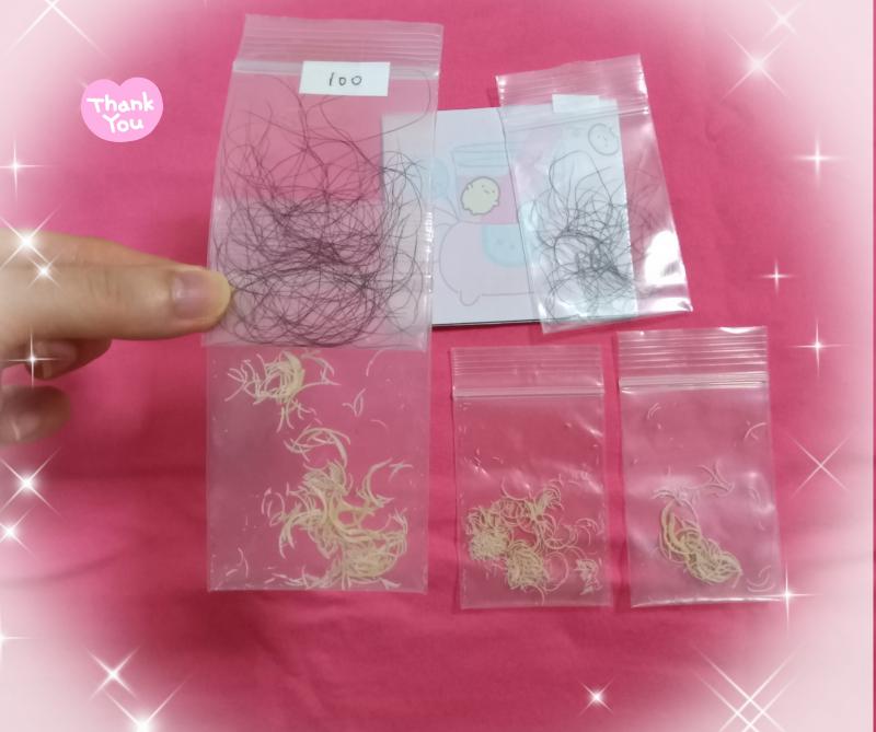 足の爪&手の爪数ヶ月分と陰毛100本♡