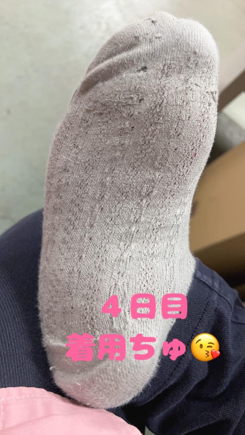 ４日目で断念(;´д｀)ペタペタ靴下