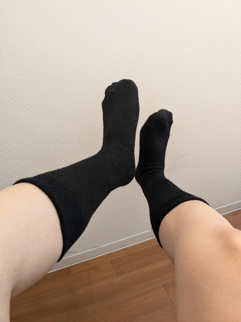1か月着用臭染ソックス❤