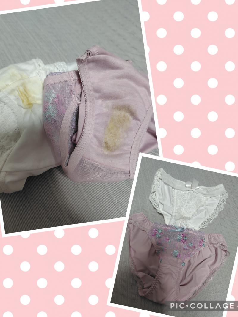 お得な着用済おパンツセット(*´ω`*)♡