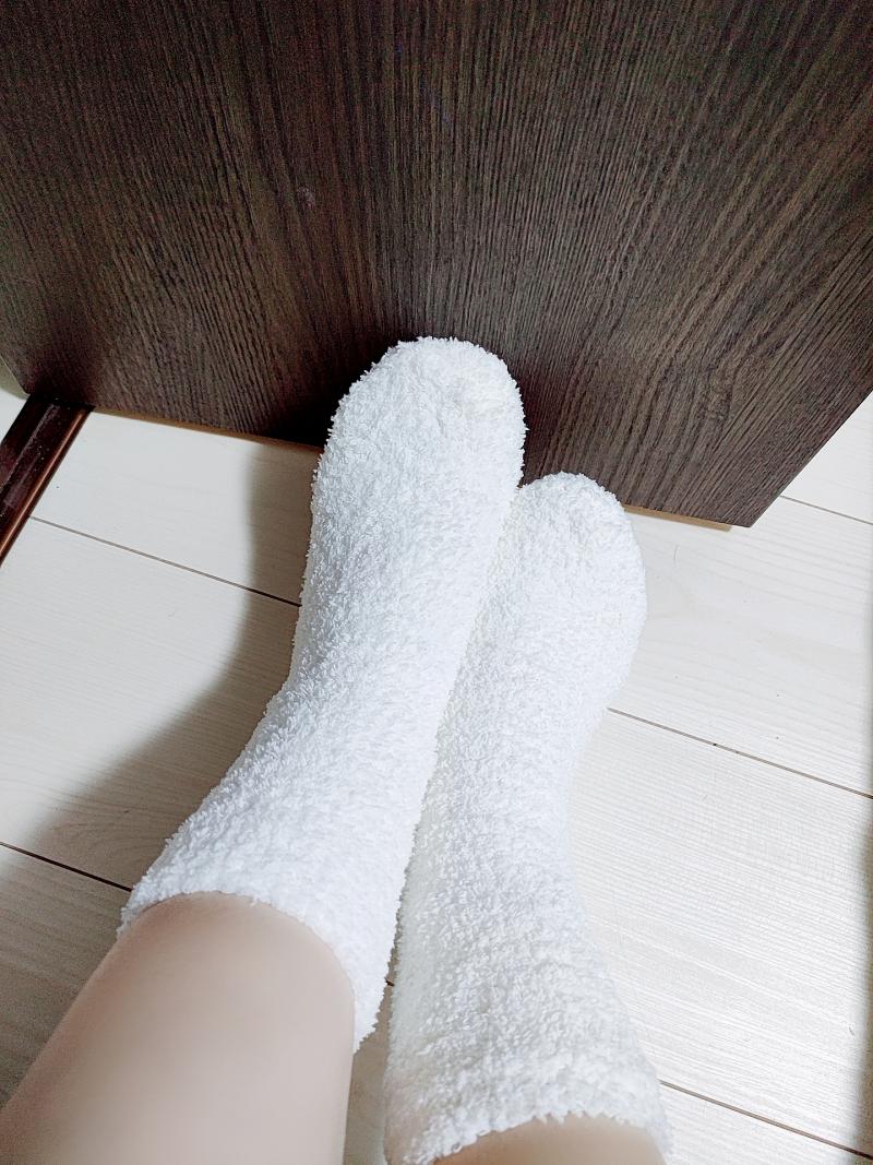 3日連続着用モコモコソックス