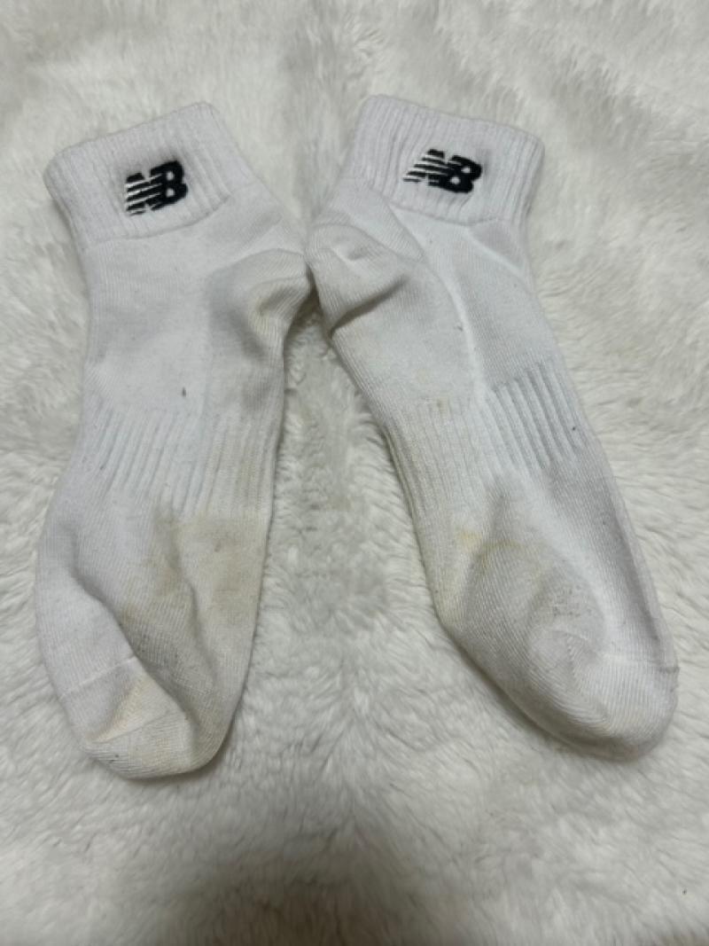 即納セール♡連続着用済みニューバランスソックス♡
