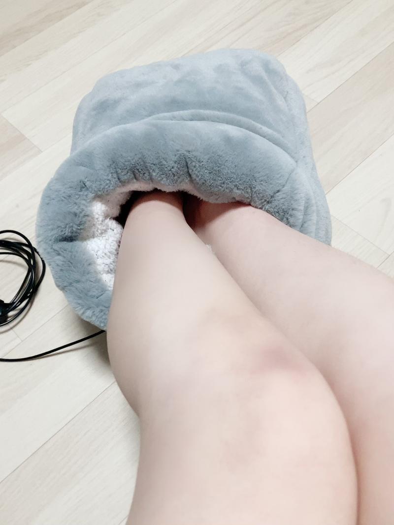 激レア？高校受験から愛用♡電気フットウォーマー