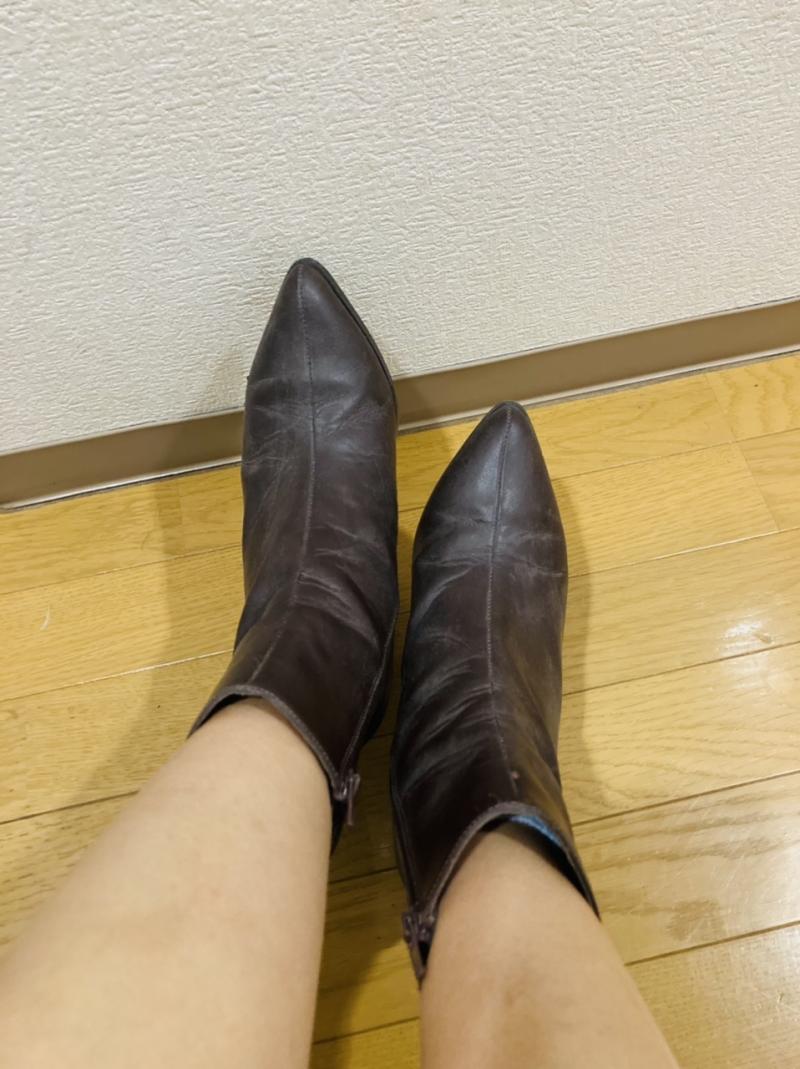 酸っぱい臭い、、7年愛用ブーツ♡