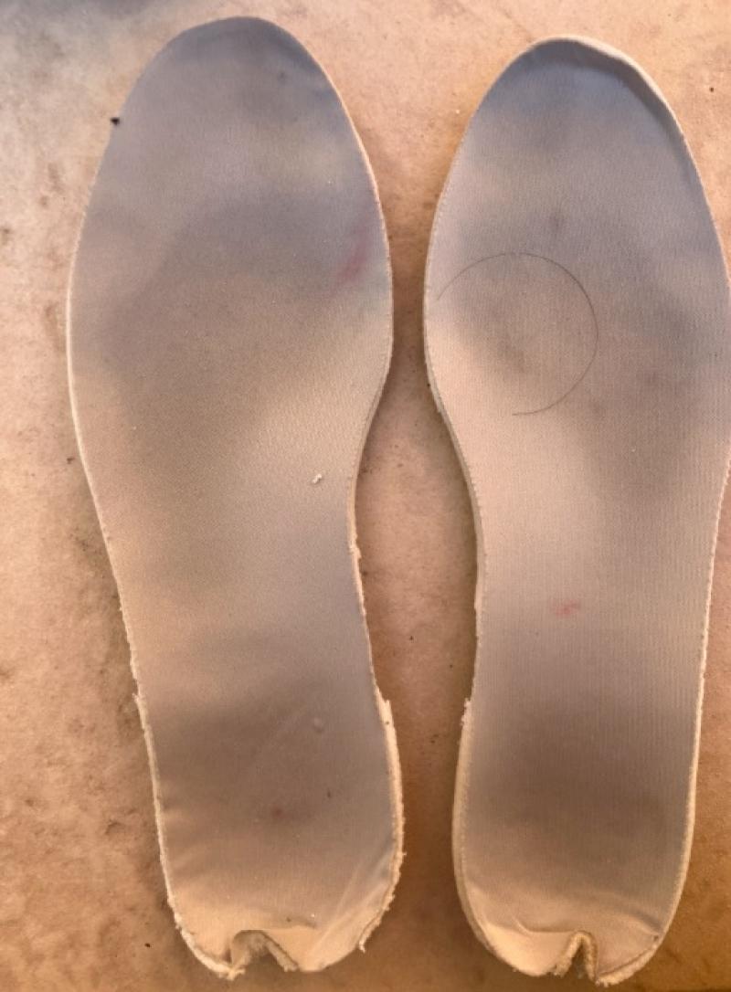 約1月仕事で使った中敷
