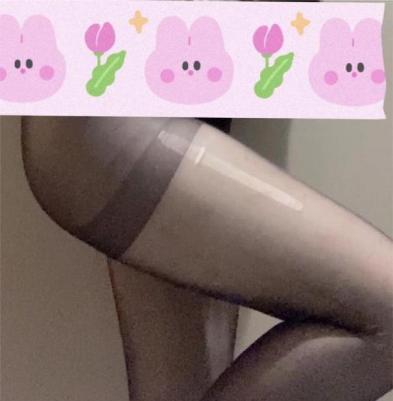 CAさんのブーツの中でムレムレなタイツ♡