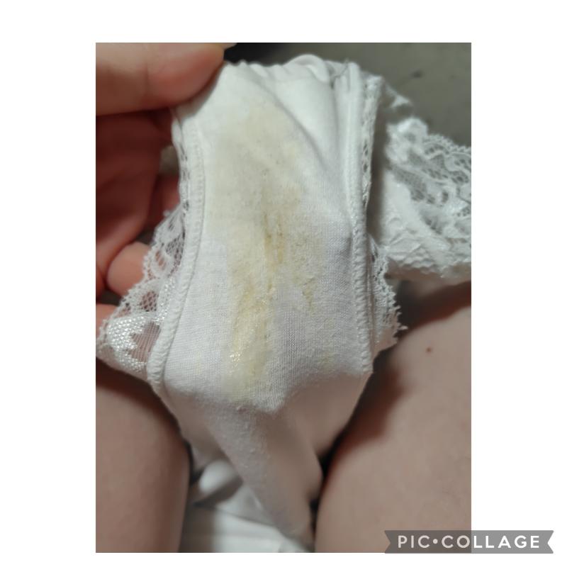 もう１日着用♡白パンティ♡