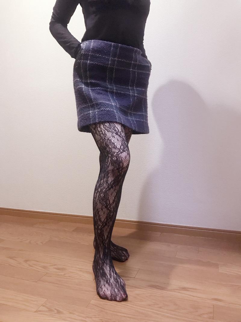 セクシー過ぎる網タイツ風ニーハイ2日履き！　豪華無料オプション選べます
