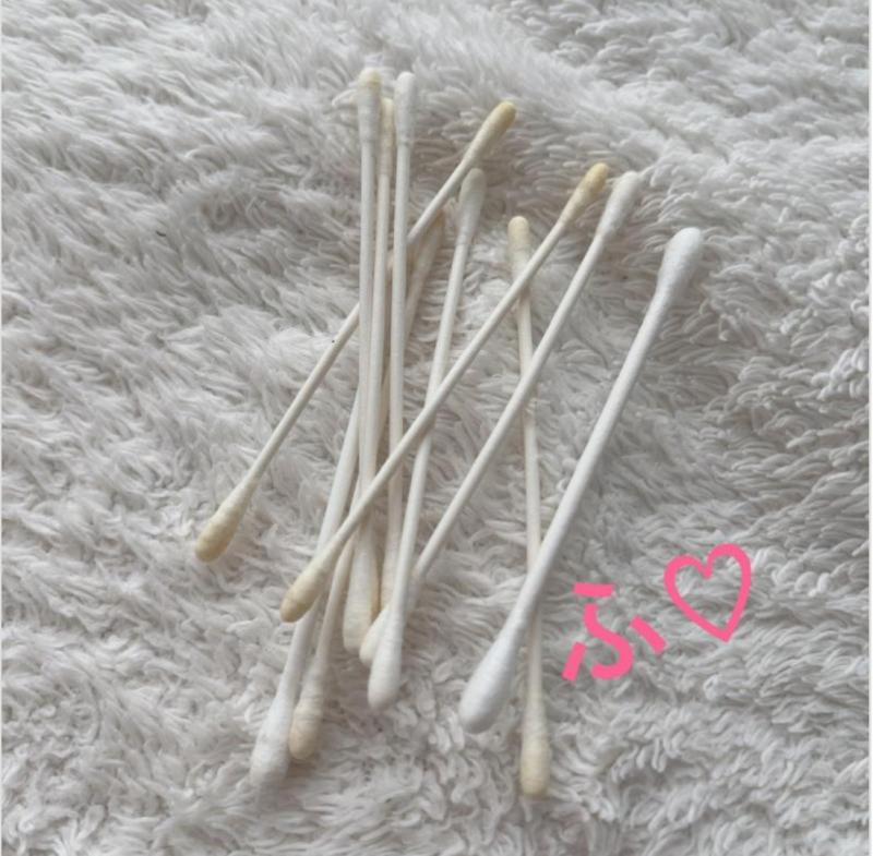 ●おまけ付●耳ほじほじした汚い綿棒12本セット●