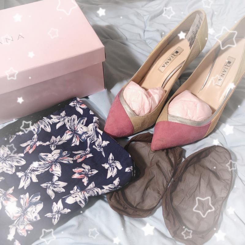 長年愛用パンプス&1日着用ストッキング靴下&1日着用おぱんつセット♡