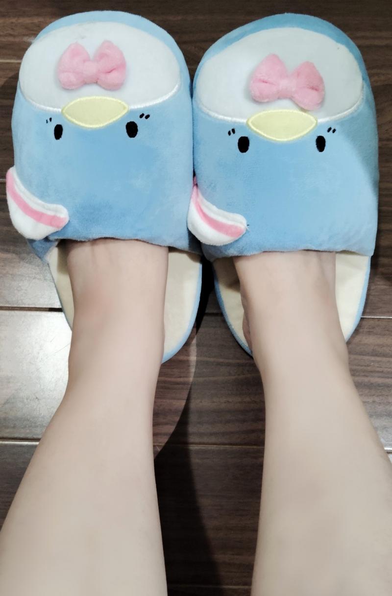お家ではサンリオ好き(*ﾉｪﾉ)❤️スリッパ❤️