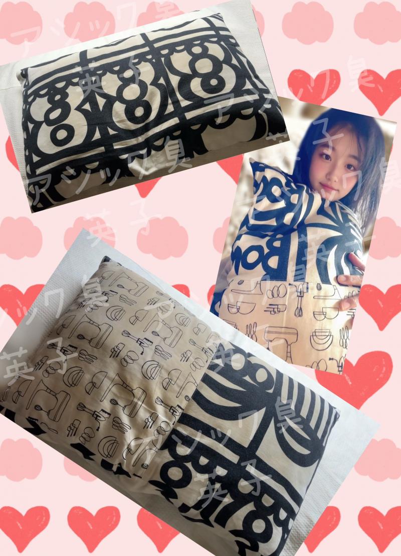 【愛用枕】朝まで密着♡ 皮脂＋寝汗が溶け合った”英子の香り”