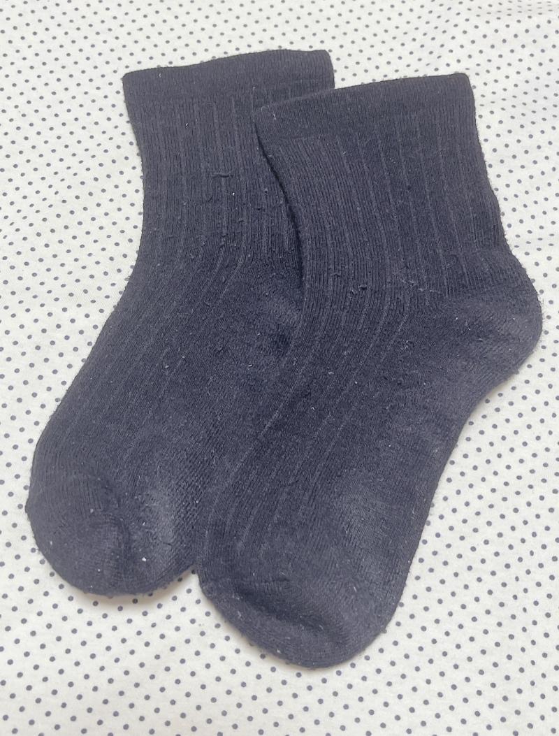 2日着用ずみ!汗をしみこんだ靴下