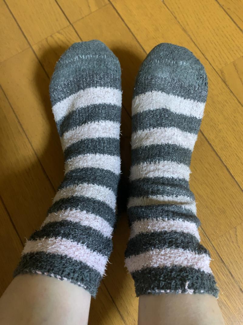 【40代主婦の愛用ルームソックス】ぬくもりたっぷり♡