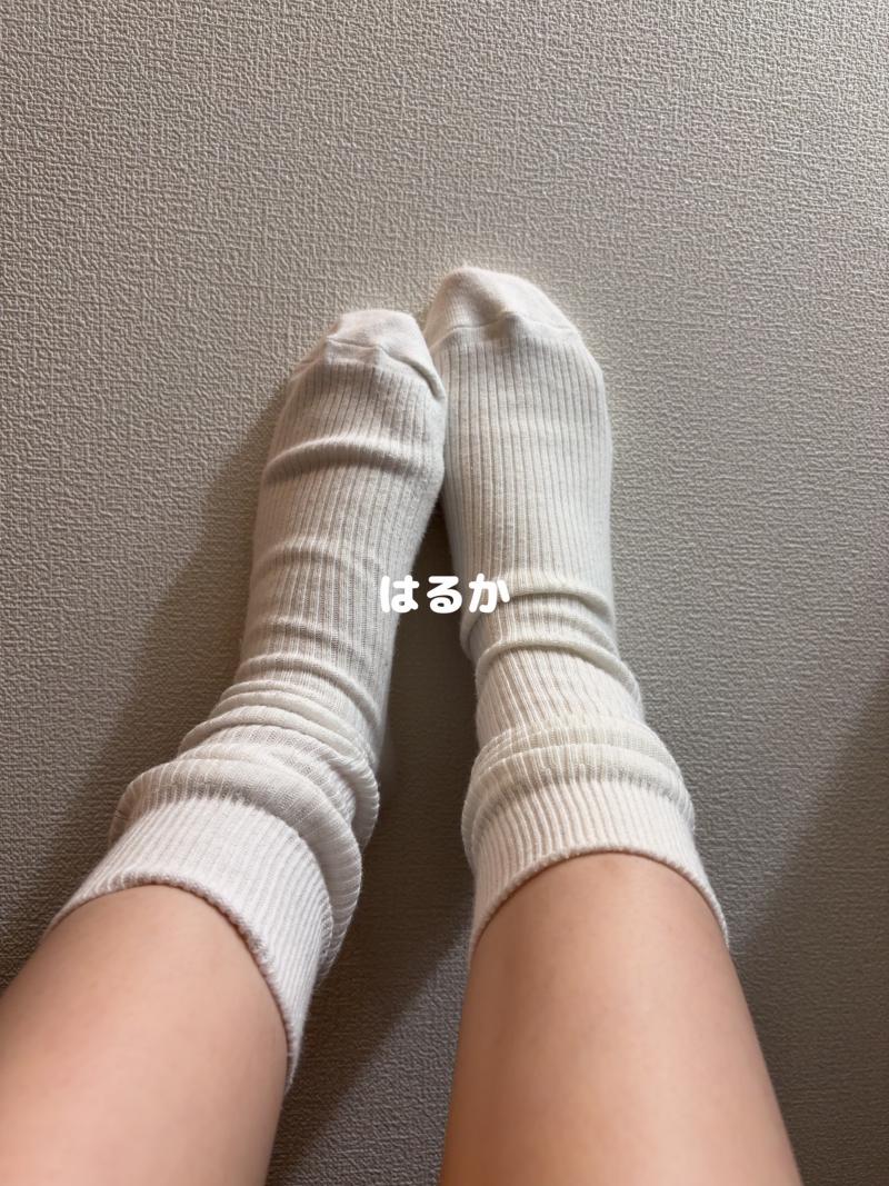 学生時代使用!履き心地ふわふわマシュマロ白ソックス