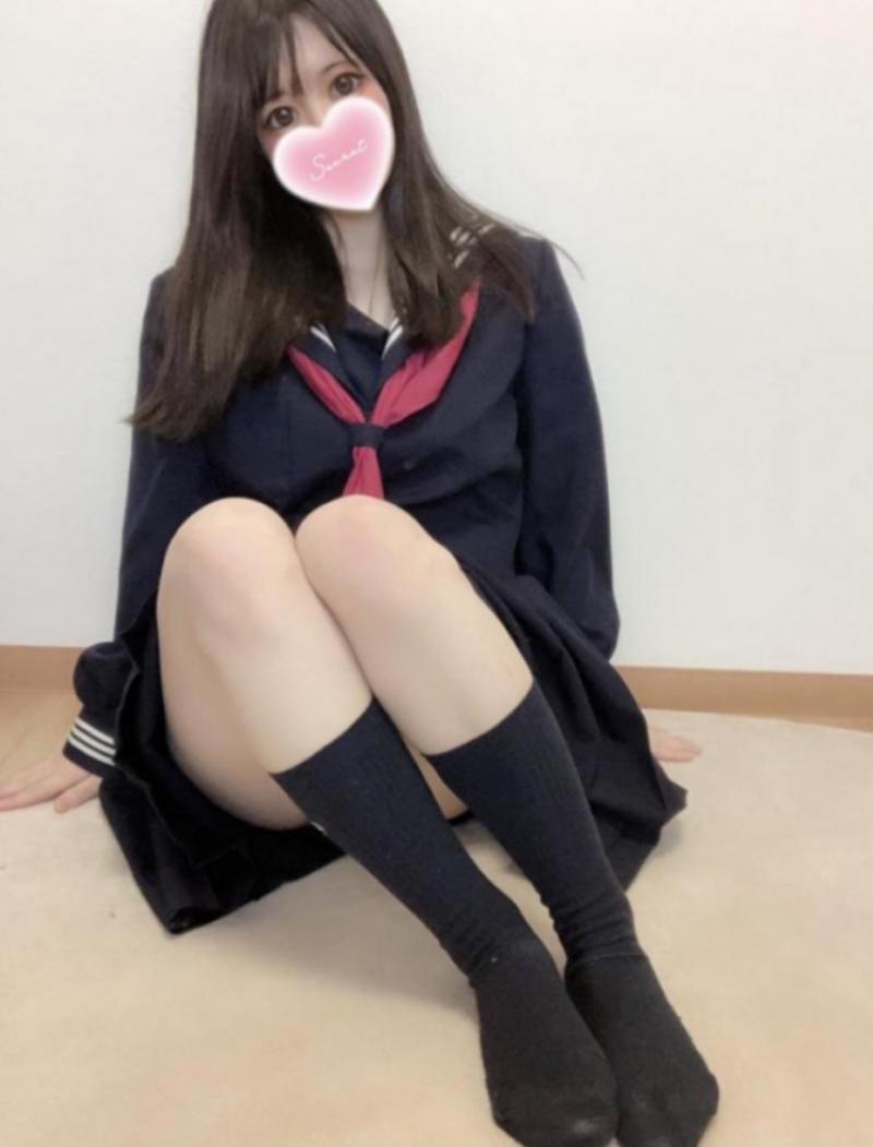 JK黒ソックス1日着用&セーラー服オナニー動画♪