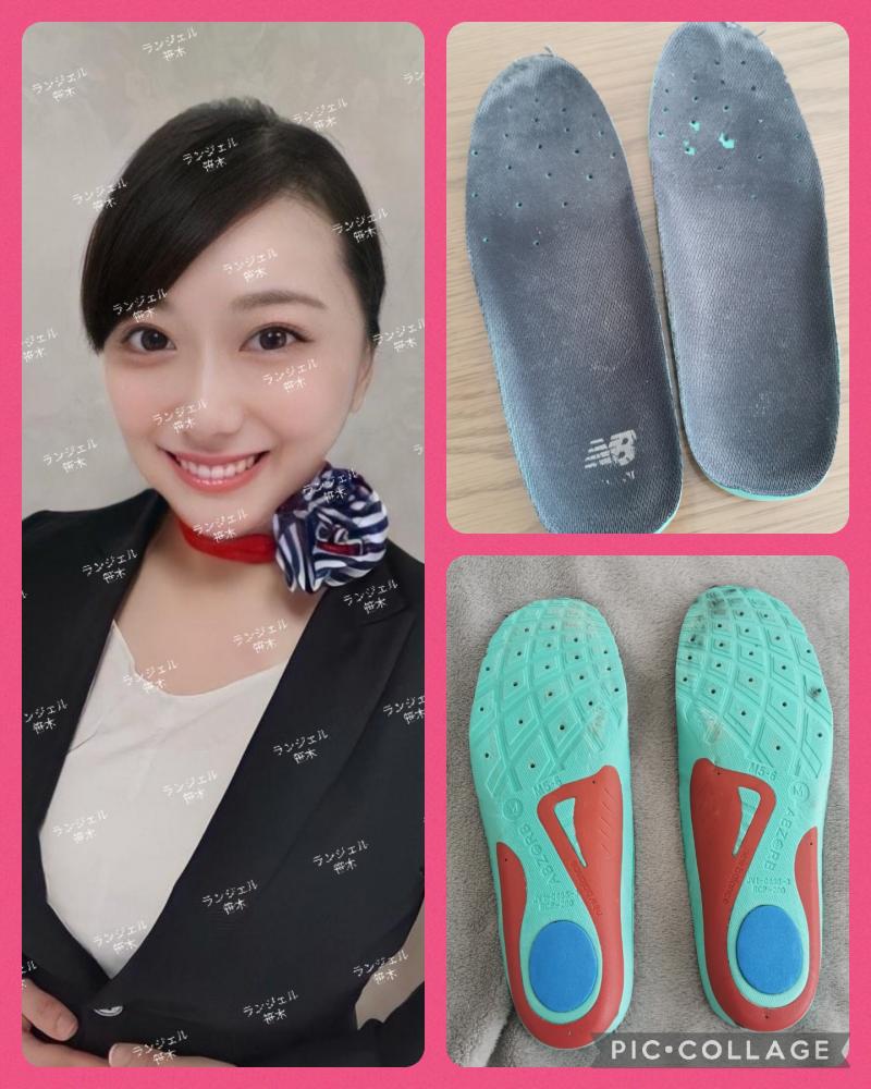 3年踏みつけ♡クタクタ♡中敷き