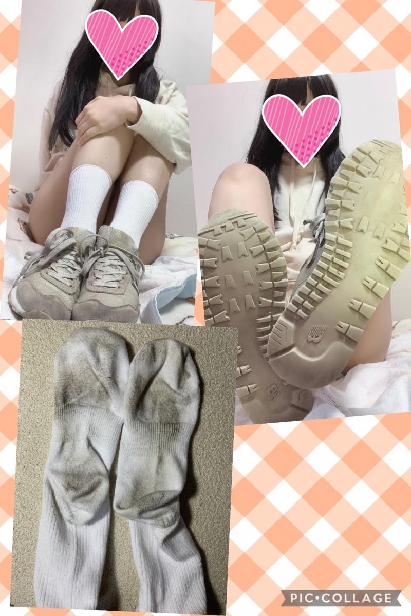 New Balance☆激臭スニーカーと汗だく激臭ソックス☆