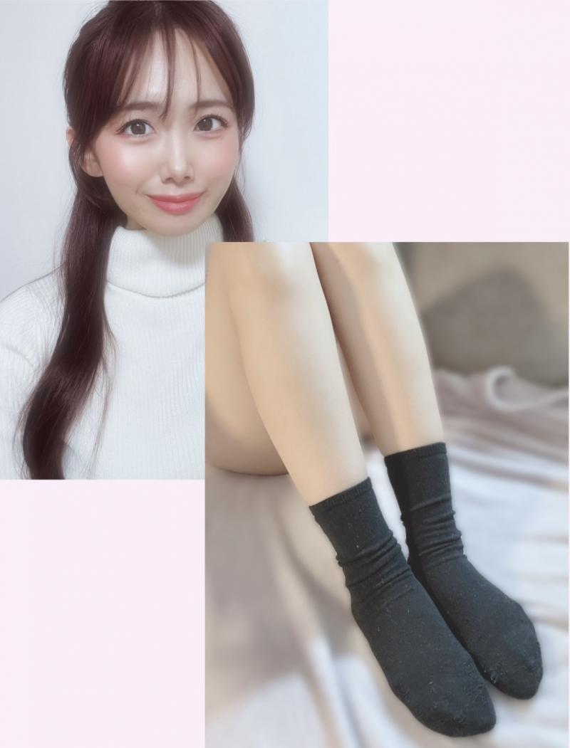 【特別価格】みゆの汗と足カスと熱気たっぷり靴下♡4/15