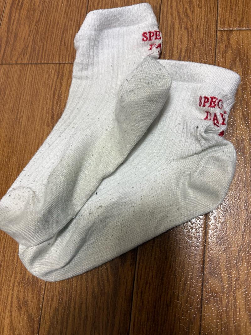 脱ぎたてホヤホヤ3日靴下【臭すぎ】