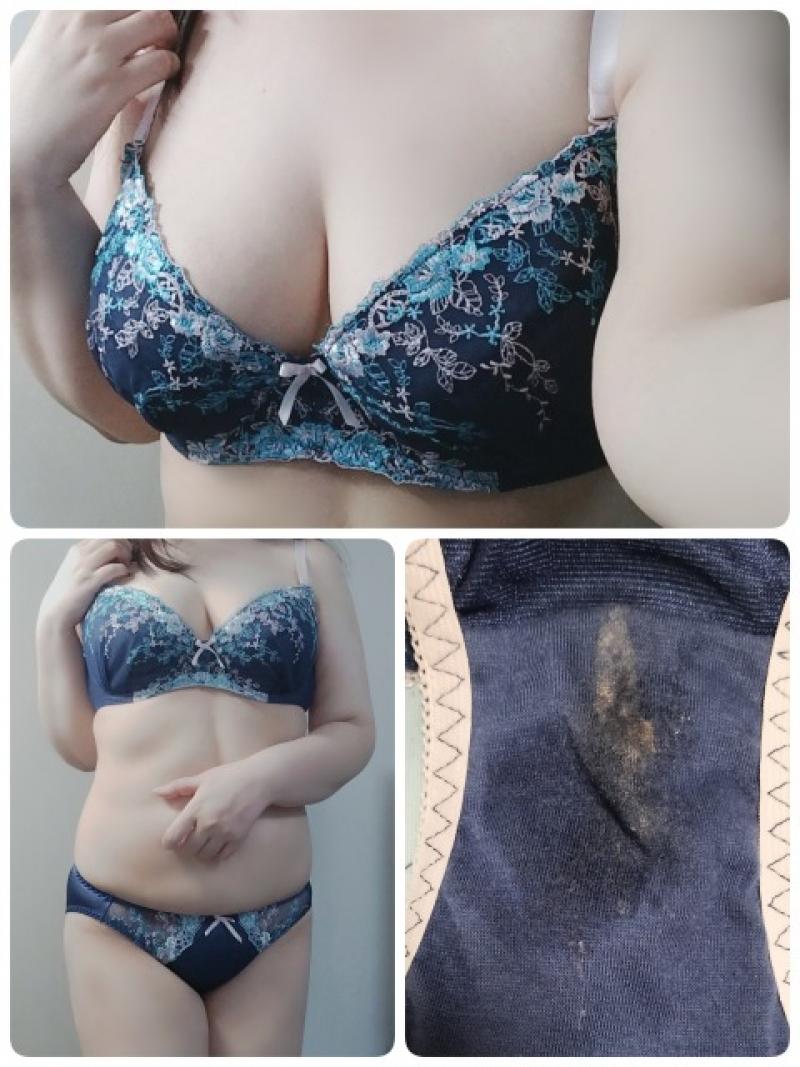 最終値下げ☆いつもより長く着用してわきが臭しっかりブラ&汗蒸れパンティ