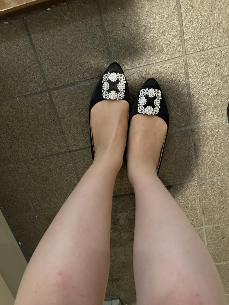 5年履き古した♡くさくさ黒パンプス
