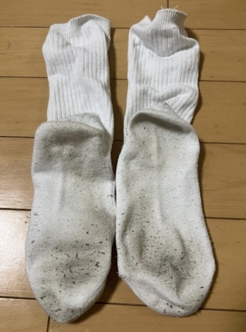 3日履き♡白ソックス