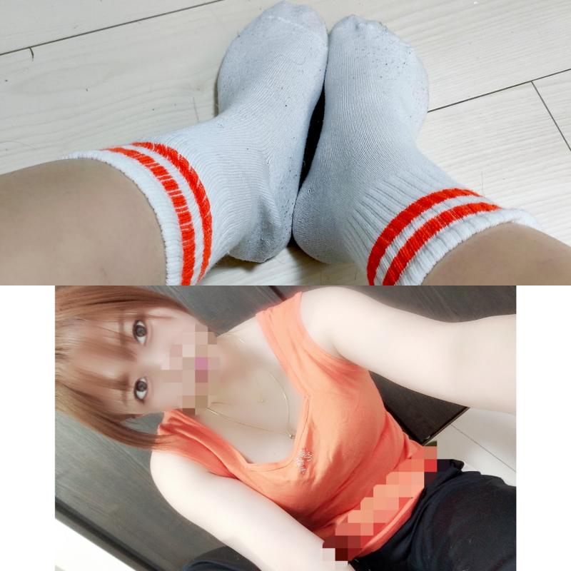 ５日連続着用ソックス＆５日連続着用タンクトップ♡