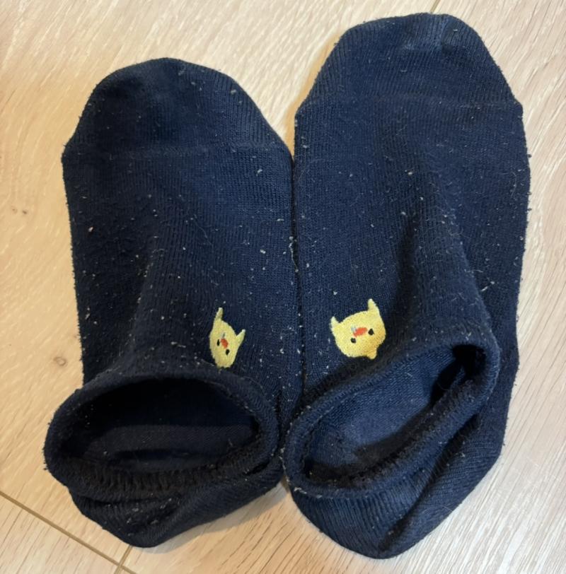 蒸れて酸っぱい2日着用ソックス