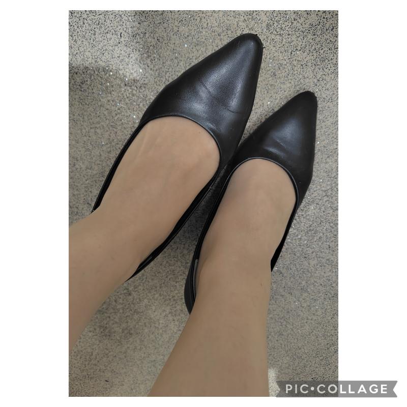お仕事用の黒パンプス♡