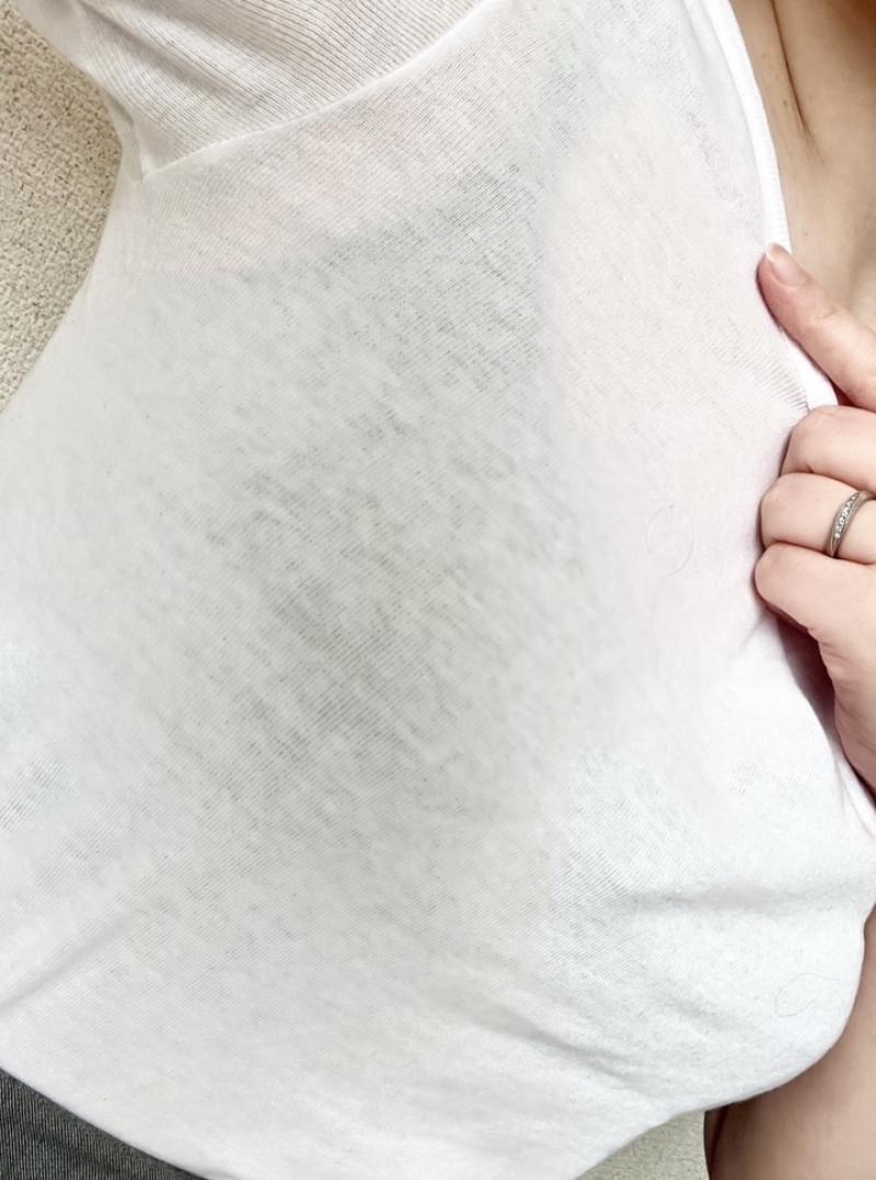 寝汗もしみしみインナー♡