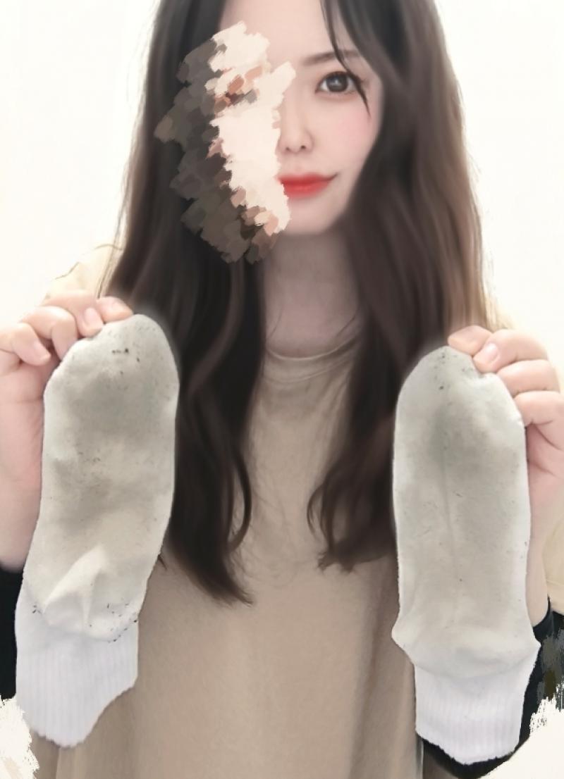 【6日着用☆】汗かき女のびっしょり濡れて汚れまくりの白靴下