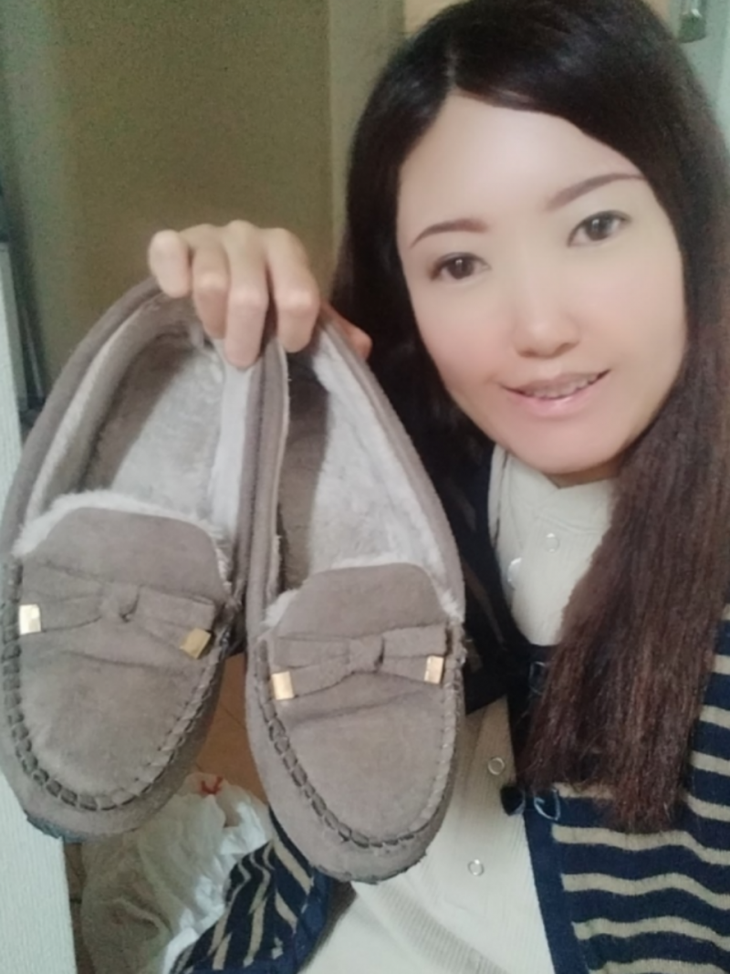3年履いて激臭&穴あきボロボロなローファー❤プレゼント付き