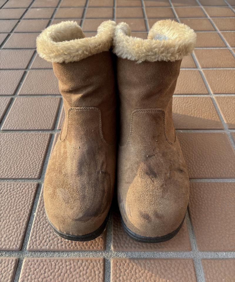 中学高校♡通学用♡冬のもこもこブーツ