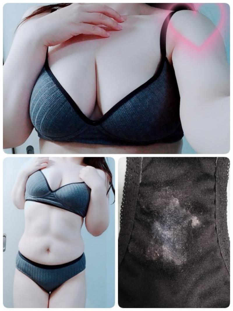 SALE☆ブラ連続着用、パンティ1日穿きの汗だくセット♡